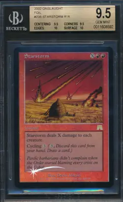 Onslaught Starstorm BGS 9.5 Graded Magic MTG FOIL (8592) - Image 1