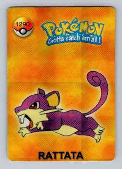 Pokemon Card - Rattata #1290 - Vending Machine - Holo - Image 1
