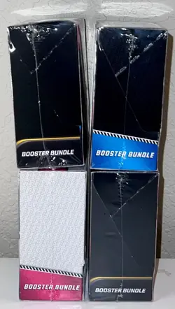 Pokemon Booster Bundle Lot Black Bolt, Mega, Phantasmal Flames, White Flare - Image 4