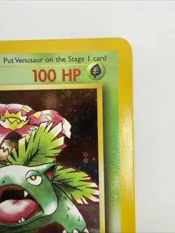 Venusaur 13 Black Star Promo Holo Rare Vintage Pokemon Card - Image 4