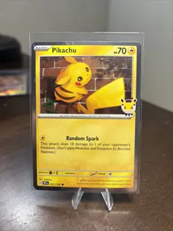 Pikachu Pokemon Day 2026 051/162 30th Anniversary Promo Pokemon TCG MINT - Image 1