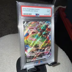 PSA 9 2020 Pokemon Sword & Shield Snorlax VMAX Full Art #142/202 - Image 3