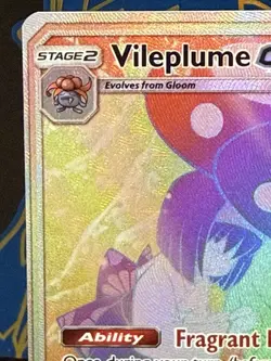 Pokemon TCG Vileplume GX Secret Rare 250/236 Near Mint - Image 3