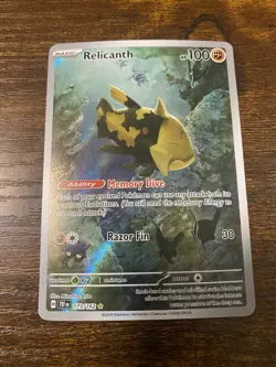 Relicanth Holo Pokemon Temporal Forces 173/162 Full Art - Image 1