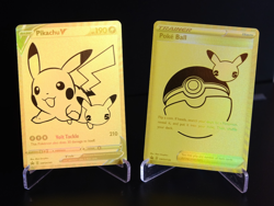 Pokemon Celebrations Pikachu V & PokeBall Gold Promos SWSH 145 & 146 NM - Image 1