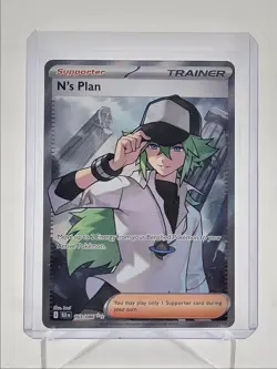 N'S PLAN 2025 POKEMON BLACK BOLT ULTRA RARE 163/086 Q5542 - Image 1
