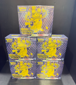 Pokemon Scarlet & Violet Surging Sparks Elite Trainer (5) Sealed Boxes 1 Q0003 - Image 1