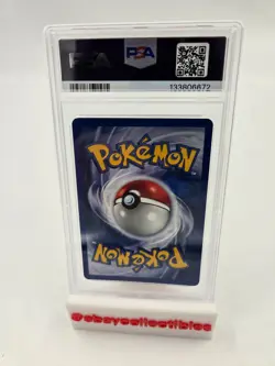 Pokemon TCG Machamp Holo 1st Edition Base Set #8/102 Holo Rare PSA 7 - Image 2