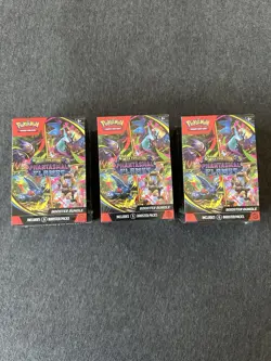 Pokemon TCG: Phantasmal Flames Factory Sealed Booster Bundle LOT OF 3 Y2 - Image 1