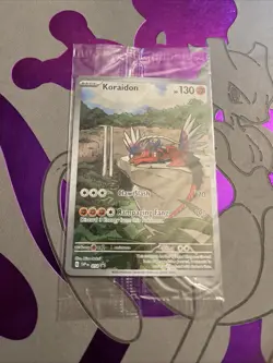 Pokemon TCG Koraidon SVP Black Star Promos SVP014 Holo Promo Sealed Mint - Image 1