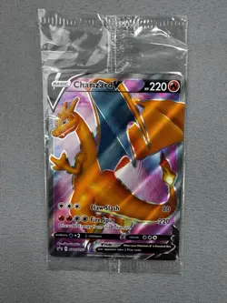 Charizard V SWSH050 Black Star Promo Sealed Champions Path Pokemon TCG MINT - Image 1