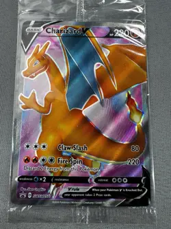 Charizard V SWSH050 Black Star Promo Sealed Champions Path Pokemon TCG MINT - Image 2