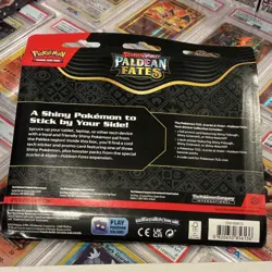 Pokemon TCG Scarlet & Violet Paldean Fates Promo Booster Pack Maschiff Exclusive - Image 2