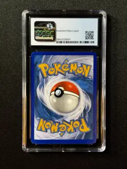 CGC 8.5 ERROR Pokemon Sudowoodo #15 Unseen Forces INVERTED HOLO LAYER! - Image 2