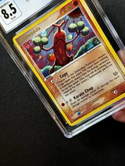 CGC 8.5 ERROR Pokemon Sudowoodo #15 Unseen Forces INVERTED HOLO LAYER! - Image 3