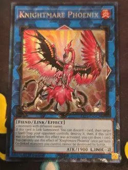 Yu-Gi-Oh! Knightmare Phoenix RA03-EN042 Collector's Rare 1st Edition NM - Image 1