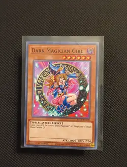 Yu-Gi-Oh TCG Dark Magician Girl LED6-EN000 1st Edition Near Mint Condition - Image 3