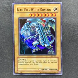 Blue-Eyes White Dragon JMP-001 Ultra Rare YuGiOh 360 - Image 1