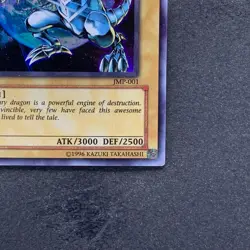 Blue-Eyes White Dragon JMP-001 Ultra Rare YuGiOh 360 - Image 5