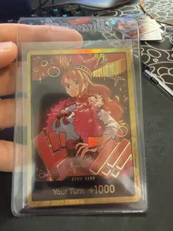 DON!! Card (Nami) (Gold) Extra Booster: One Piece Heroines Edition Foil English - Image 1