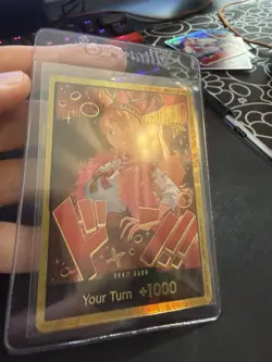 DON!! Card (Nami) (Gold) Extra Booster: One Piece Heroines Edition Foil English - Image 2