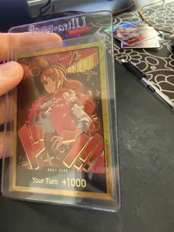 DON!! Card (Nami) (Gold) Extra Booster: One Piece Heroines Edition Foil English - Image 4