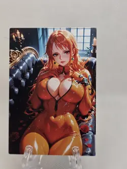 Nami One Piece Waifu Anime Card - Image 1