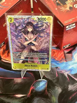 Bandai One Piece Nico Robin EB03-055 Extra Booster Character 7 Cost 8000 Power - Image 1