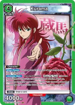 Kurama Foil - UE13BT/YYH-1-104 NM - Union Arena - Image 1