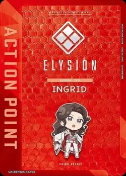 Union Arena UA18BT/NIK-1-AP02 Action point card Elysion AP Japanese - Image 1