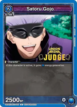 Satoru Gojo Judge Foil - UEPR /JJK-1-045 NM - Union Arena - Image 1