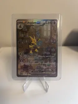 Pokemon Alakazam EX SIR TCG Card 201/165 Scarlet & Violet 151 **MINT** - Image 1