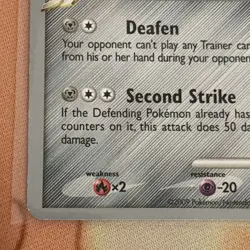 Pokemon TCG Dialga G 7/127 Platinum Holo Rare Card 2009 World Championships - Image 5