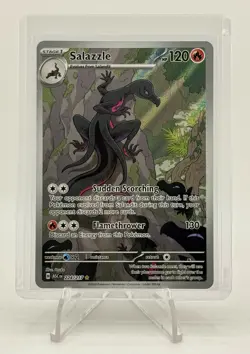 2026 Pokemon TCG Salazzle 224/217 Ascended Heroes Holo Illustration Rare Card NM - Image 1