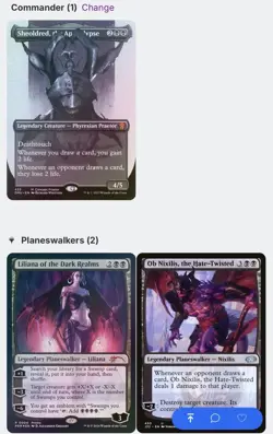 Sheoldred, the Apocalypse FORCED CARD DRAW DRAIN Magic MTG Custom Commander Deck - Image 1