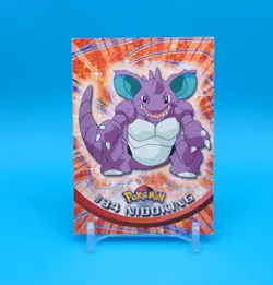Pokemon Card - Nidoking #34 - Topps Series 1 - Blue Logo - Image 1