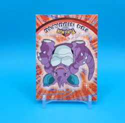 Pokemon Card - Nidoking #34 - Topps Series 1 - Blue Logo - Image 2