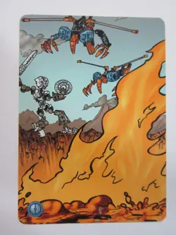 NUI-RAMA VS KOPAKA BIONICLE QUEST RAHI CHALLENGE 1ST ED CARD 275 FULL ART NP NM - Image 1