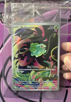 Bulbasaur - (Mega Evolution Stamped) 133/132 Miscellaneous Cards & Products Holo - Image 1