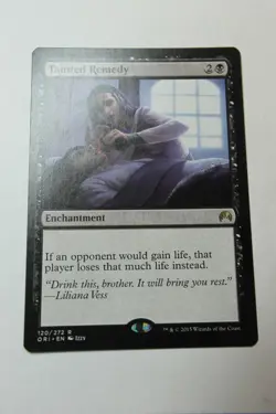 MTG Tainted Remedy x1- -Magic Origins-Lightly Played - Image 1