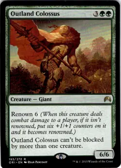 MTG Outland Colossus Magic Origins Rare #193 - Image 1