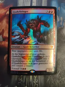 Quakebringer Kaldheim Foil - Image 1