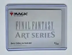 Magic The Gathering Final Fantasy Barrett Wallace Art Series - Image 4