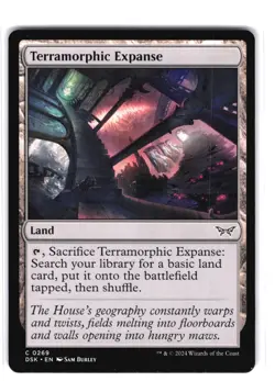 Terramorphic Expanse C Duskmourn: House of Horror 269 NM MTG Magic - Image 1