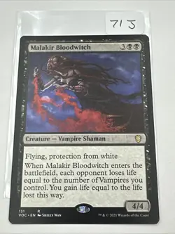 Malakir Bloodwitch Commander: Innistrad Crimson Vow Regular - Image 2