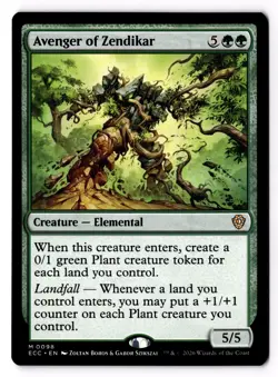 Avenger of Zendikar 98 Commander: Lorwyn Eclipsed Normal NM - Image 1