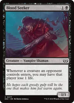 Blood Seeker C Commander: Duskmourn: House of Horror 77 NM MTG Magic - Image 1