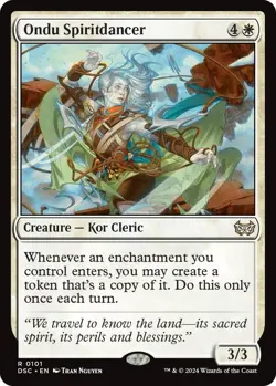 Ondu Spiritdancer R Commander: Duskmourn: House of Horror 101 NM MTG Magic - Image 1