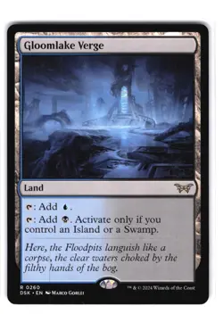 Gloomlake Verge R Duskmourn: House of Horror 260 NM MTG Magic - Image 1