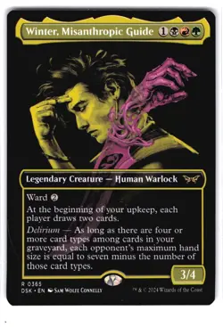 Winter, Misanthropic Guide (Showcase) R Duskmourn: House of Horror 365 NM MTG Ma - Image 1